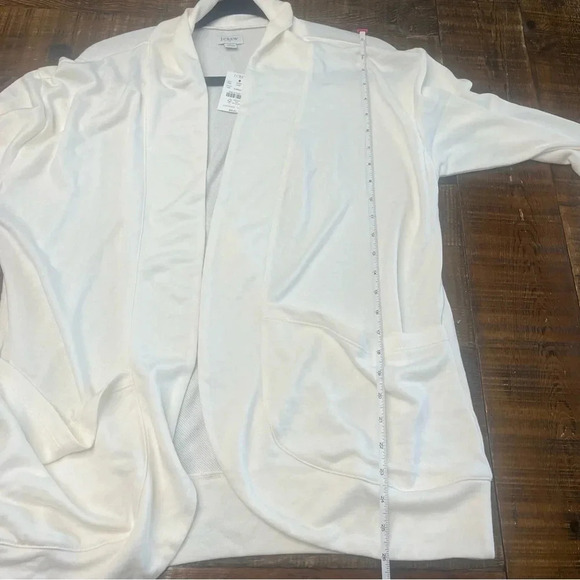 NEW J Crew Cream/Off White Knit Wrap Cardigan Sweater- Large - Picture 6 of 7